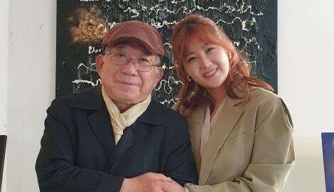 나태주·솔비 "시는 마음의 빨래…'하늘 글씨' 함께 지어봤어요"