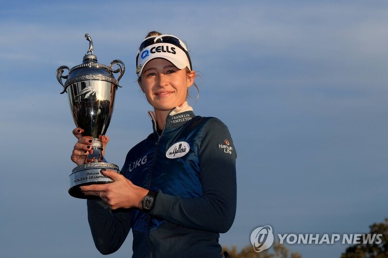 코다, LPGA 투어 펠리컨 챔피언십 우승…김세영은 연장 첫 패배(종합2보)