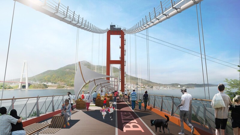 "새로운 관광지로 다시 태어날 남해대교 미래 모습 미리 보세요"