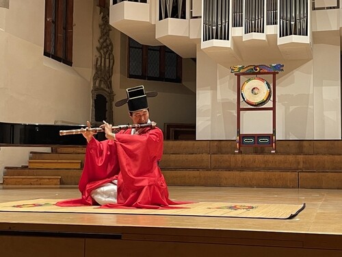 [월드&포토] 독일 헨델고향에 울려퍼진 '그리운 금강산'