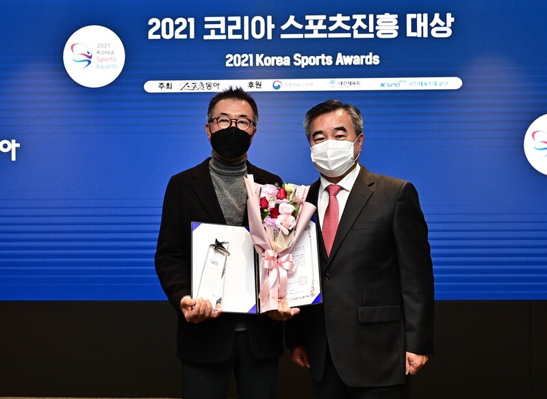 클럽 아너스 K, 코리아 스포츠진흥대상 남자골프 부문 수상