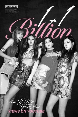 BLACKPINK breaks 1.1 bln YouTube views with 'As If It's Your Last'