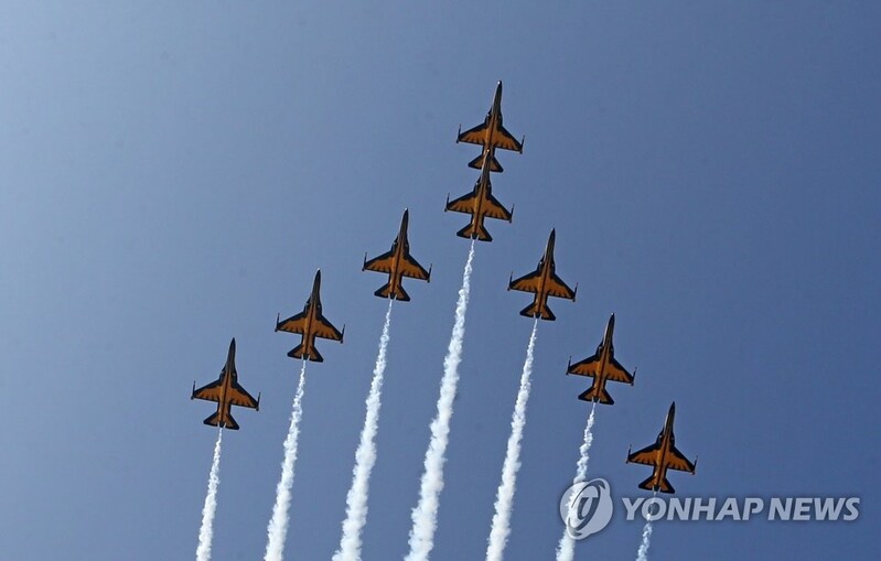 소음 민원에 포항국제불빛축제 '블랙 이글스 쇼' 취소