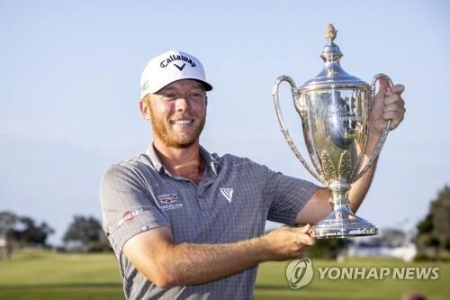 '5년 무명' 구치, PGA투어 올해 마지막 대회에서 첫 우승