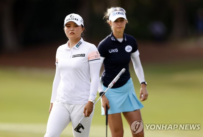 고진영, 세계 랭킹에서는 2위 유지…1위 코다와 0.13점 차이