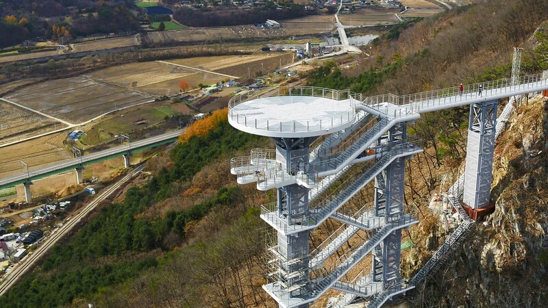 원주 간현관광지 '소금산 그랜드 밸리' 27일 부분 개장