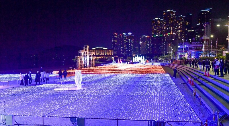 해운대 전설 빛으로 담다…27일 해운대 빛 축제 점등