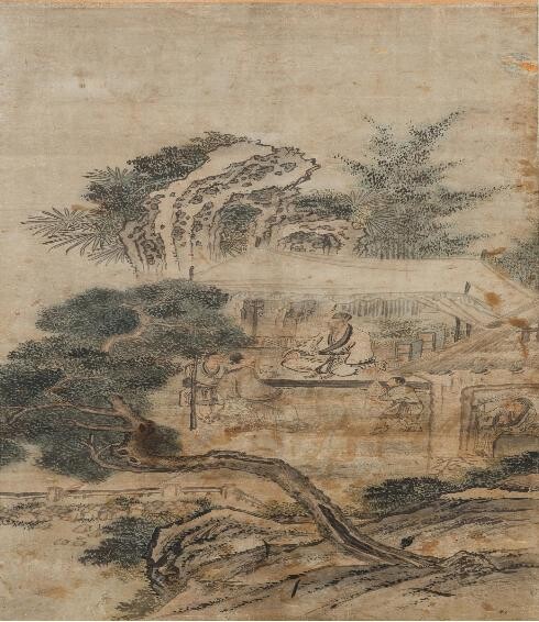 김홍도 화풍 '후원한담도', 부산시 문화재자료 지정