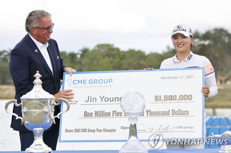 LPGA 투어, 10년 전보다 상금 100만 달러 이상 선수 87.5% 증가