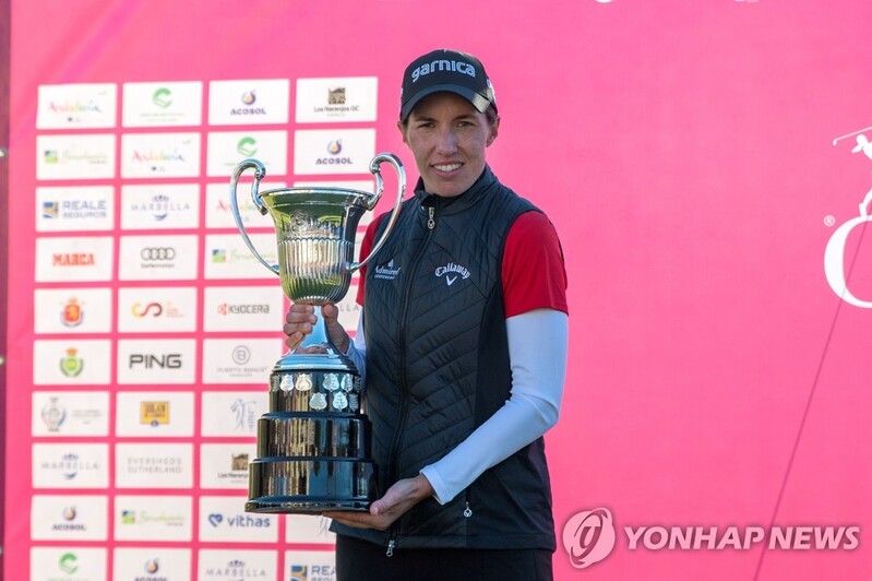 시간다, 유럽여자프로골프 투어 시즌 최종전 우승