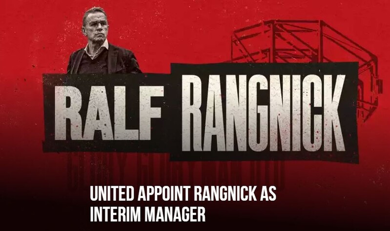 맨유, 랑니크 임시 감독 선임…올 시즌까지 지휘＋2년 고문역