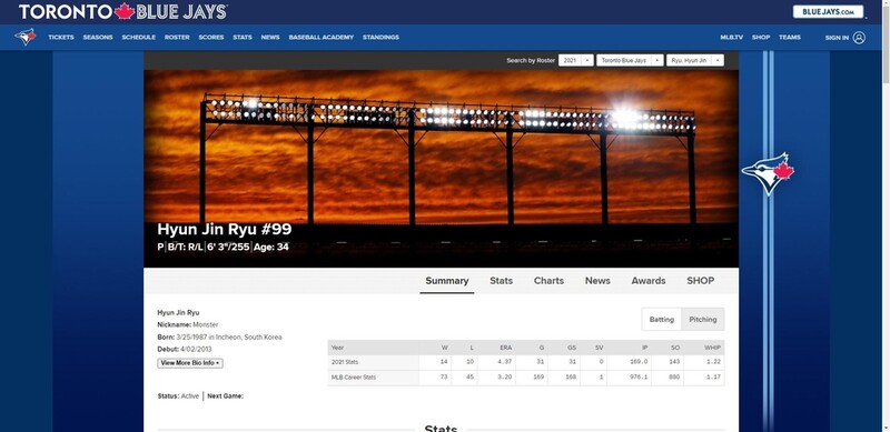 '직장폐쇄' MLB 공식 홈페이지에서 선수 사진이 사라졌다
