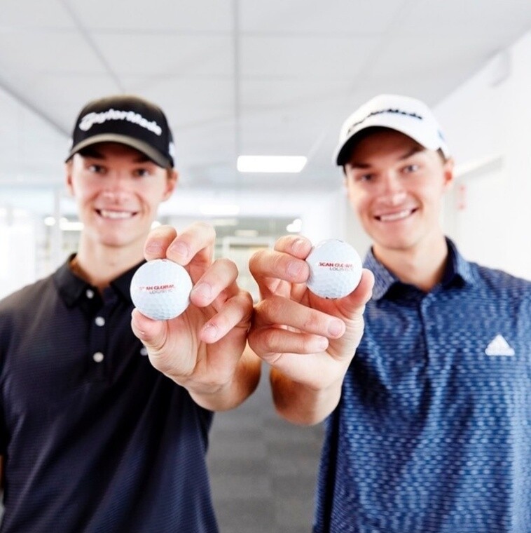 '남자골프 사상 최초!' 쌍둥이가 나란히 세계 랭킹 100위 진입