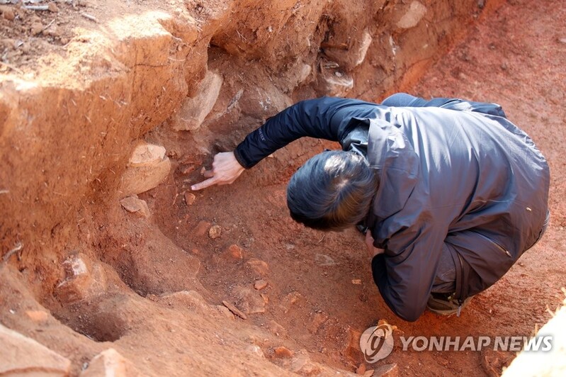 나주 장고분 추정 유적 현장조사…"도굴 흔적 없어"