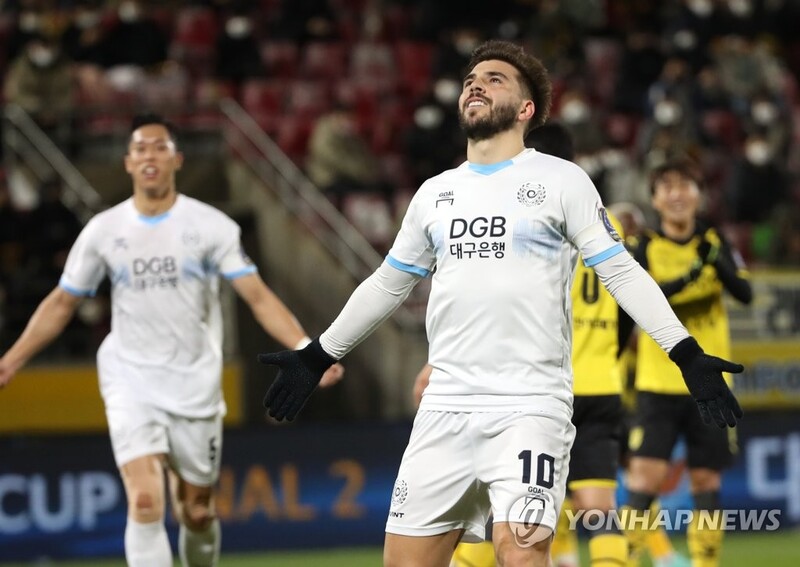 Daegu FC chasing 2nd FA Cup title vs. Jeonnam Dragons