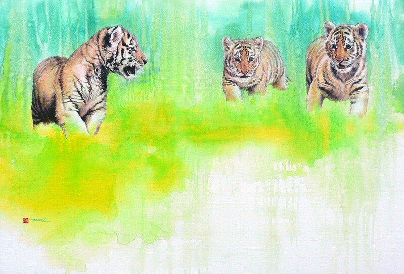 전주 우진청년작가회, '어흥! 복 내려온다' 임진년 기획전