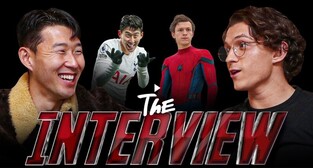 Son Heung-min talks about the unexpected wonder goal with Spider-man
