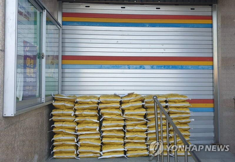 14년째 완주 용진읍 다녀간 '얼굴 없는 천사'…쌀 60포대 기부