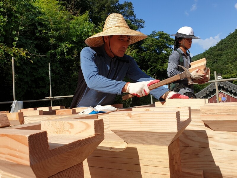 곡성군 김영성 씨, 전남도 무형문화재 '대목장' 보유자로 인정