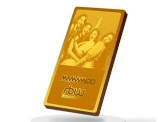 HanCom With-RBW release 'Mamamoo gold bar'