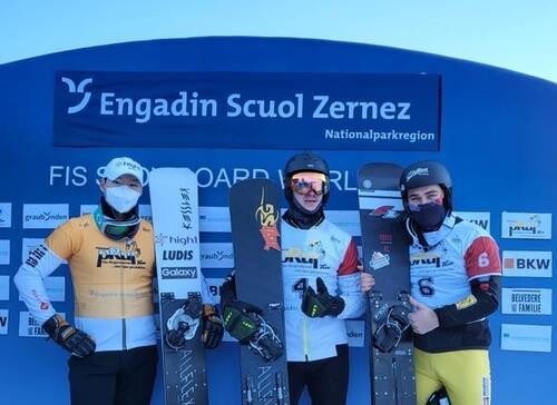 Alpine snowboarder Lee Sang-ho wins World Cup bronze, bolsters Beijing medal hope