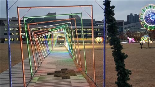 경기도, 경기평화광장서 임인년 새해 맞아 전시 행사