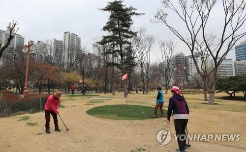 익산 만경강 파크골프장 2월부터 두차례 휴장