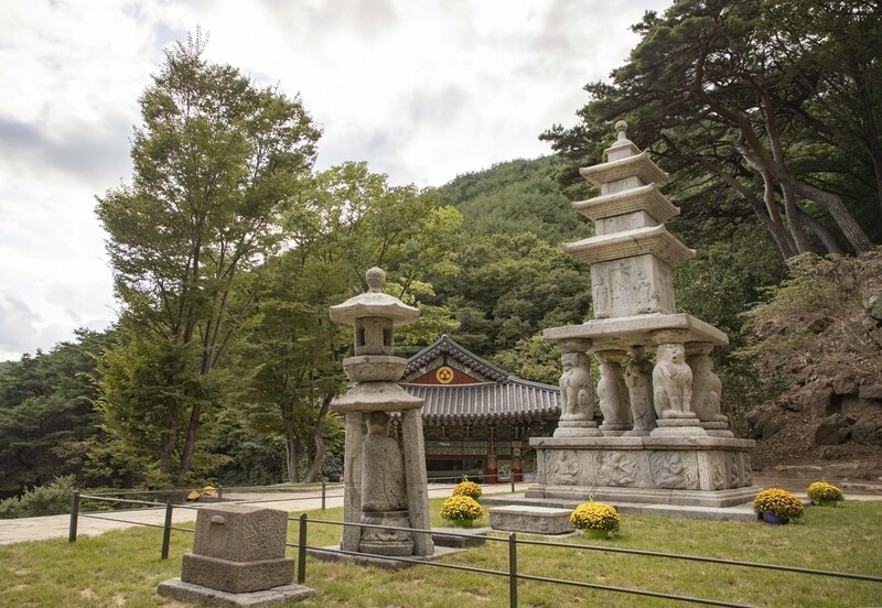 화엄사, 10년 만에 돌아온 '사사자삼층석탑' 사진 콘테스트