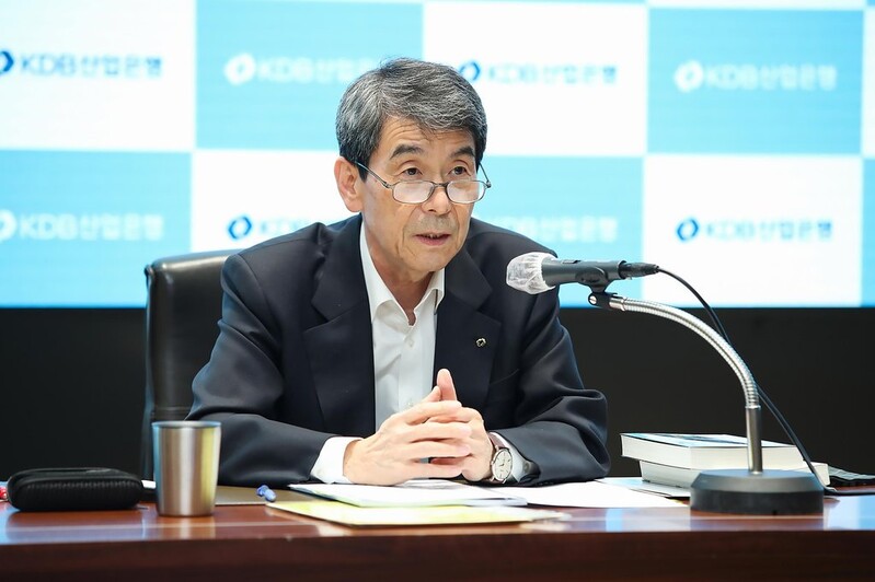KDB chief says EU's veto of Korean shipbuilders' tie-up based on 'self interest'