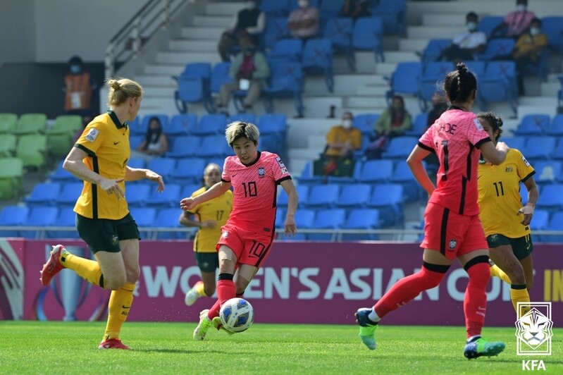 S. Korea stun Australia, qualify for 2023 FIFA Women's World Cup