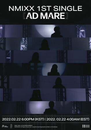 JYP rookie girl group NMIXX to debut with single 'AD MARE' on Feb. 22