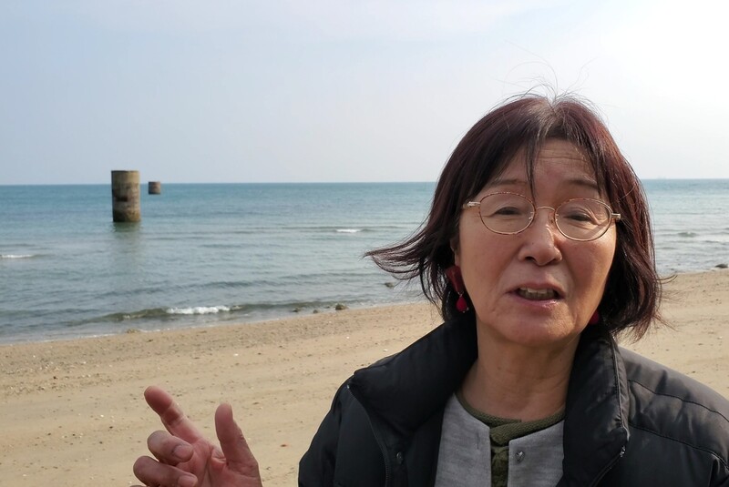 추도비에 '강제연행' 새긴 日 NGO "사도광산 강제노동 인정해야"