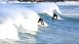 Winter Surfing