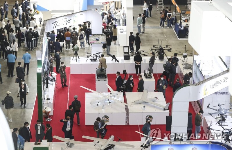 2022 드론쇼 코리아 24일 벡스코서 개막…130개사 참가