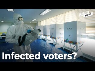 How will S. Korea make sure COVID-19 patients can vote in the upcoming presidential election?