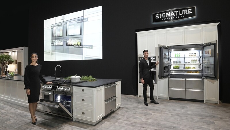 LG전자, 美 주방·욕실 전시회서 빌트인 냉장고 신제품 공개