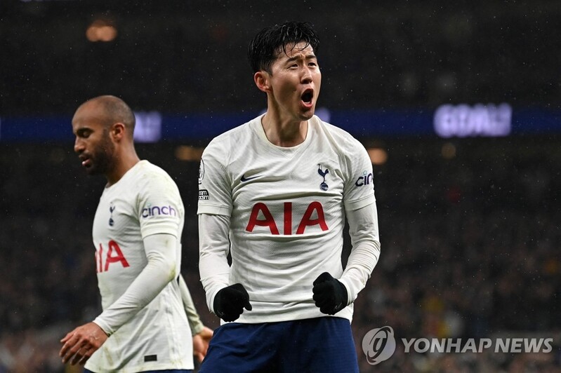 Tottenham's Son Heung-min scores after monthlong injury
