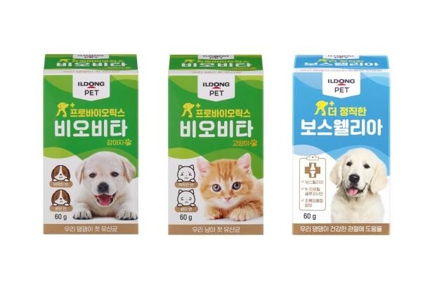 일동제약, 반려동물 사업 진출…프로바이오틱스 등 출시