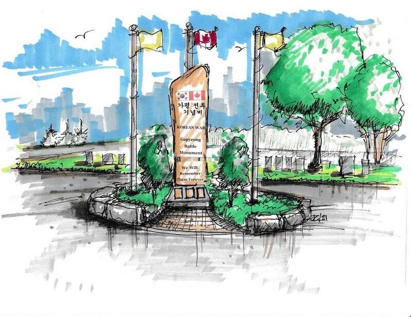 6월 나이아가라폭포 인근에 '가평전투 기념비' 선다