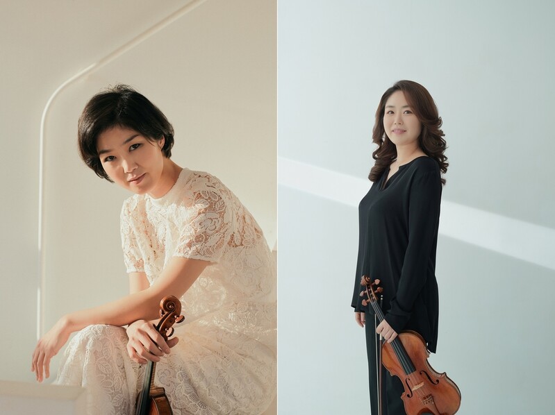 바이올리니스트 백주영·이지혜, 24일 '활의 춤' 듀오 무대