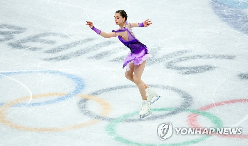 [올림픽] 지상파 3사, '도핑 논란' 발리예바 경기 3분간 침묵 중계
