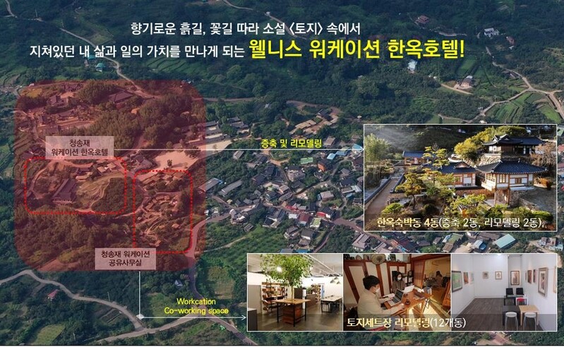 소설 '토지' 무대 하동 최참판댁에 한옥호텔 '청송재' 들어선다