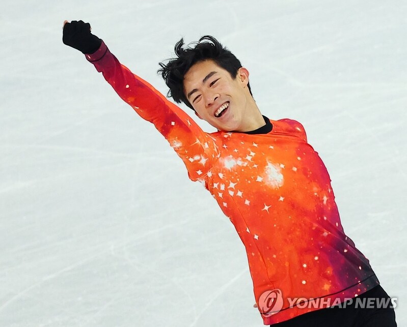 (Olympics) Figure skating champion Nathan Chen 'impressed' with S. Korean's performance after fall