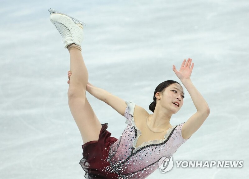 (Olympics) Figure skater sees room for improvement after ranking 6th in Olympic debut