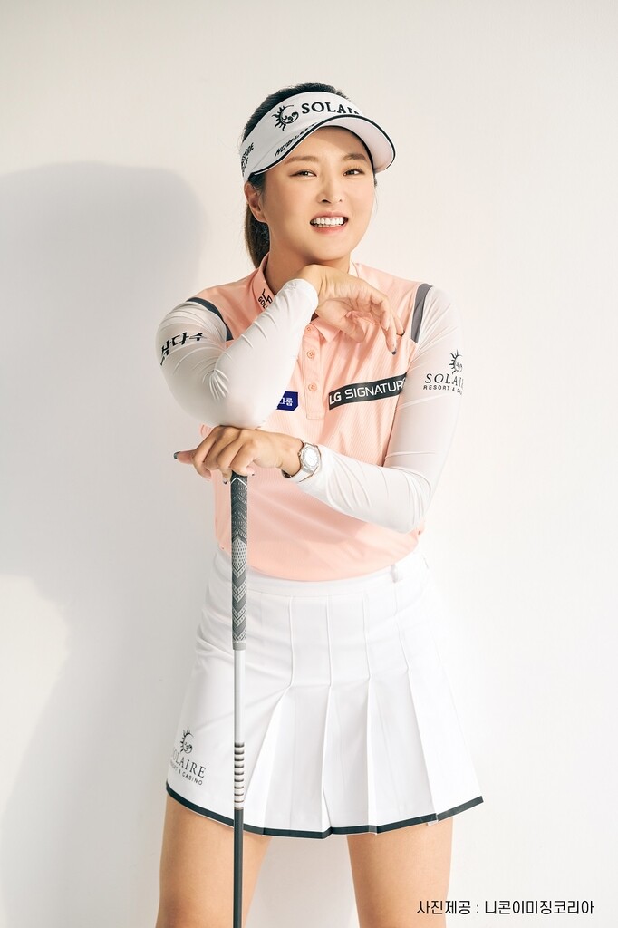 여자골프 세계 1위 고진영, 시계 브랜드 위블로와 계약 연장