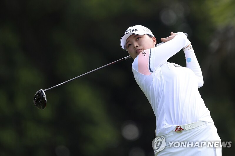 세계 1위 고진영, 시즌 첫 경기 69타…12라운드 연속 60대 타수