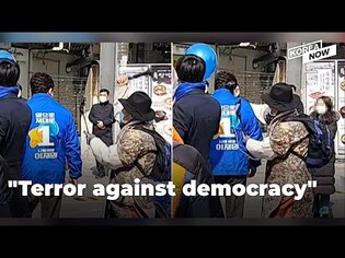 Ruling party chief attacked with hammer during campaigning