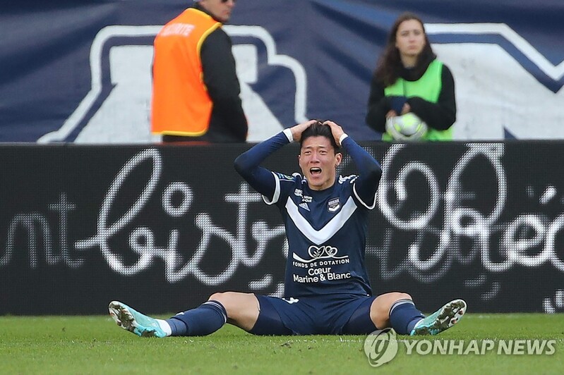 '황의조 풀타임' 보르도, 트루아에 완패…5경기 무승·최하위