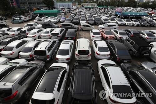 현대차 중고차 진출 공식화…"5년 10만㎞내 차량 신차수준 상품화"(종합)