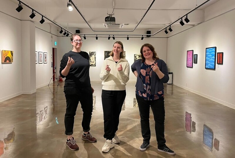 외국인 여성 예술가들이 바라본 '지구 기후' 전시회